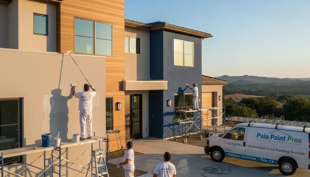 House painting services in Escondido, CA for residential interior and exterior painting projects