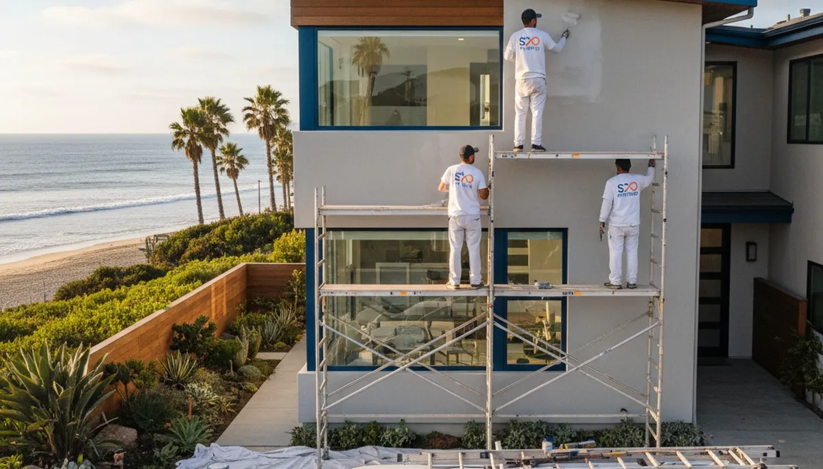 House painters serving Escondido, CA with professional residential painting services