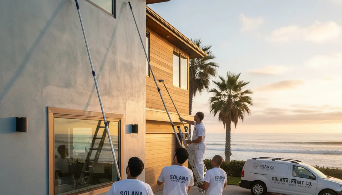 Professional house painting services in Escondido, CA for interior and exterior homes